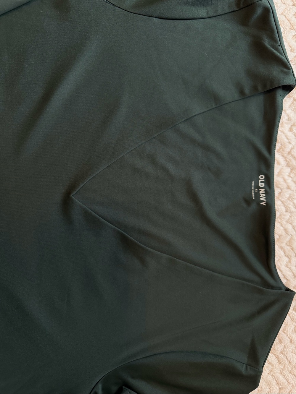 Old Navy Women’s Dark Green V-Neck Long Sleeve
